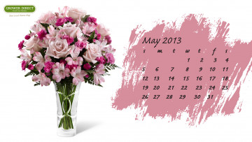 Картинка календари цветы альстромерии розы гвоздики