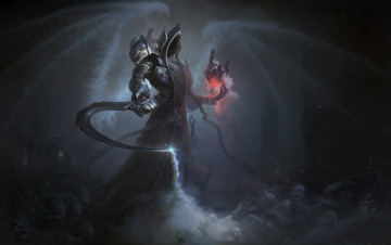 Картинка видео+игры diablo+iii +reaper+of+souls angel of death reaper malthael souls