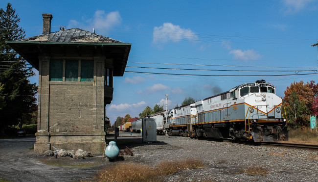 Обои картинки фото техника, поезда, рельсы, локомотив, дорога, железная