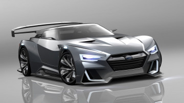 Картинка subaru+unveils+viziv-gt+concept автомобили 3д subaru unveils viziv-gt concept