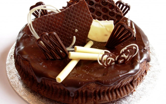 Обои картинки фото еда, торты, шоколад, торт