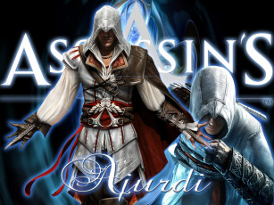 обоя assassins, creed, видео, игры, assassin`s, ii, ezio, altair