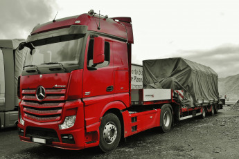 Картинка mercedes автомобили mercedes+trucks грузовик тяжёлый тягач седельный