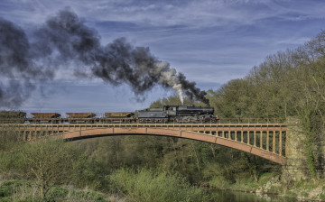 Картинка техника паровозы железная паровоз рельсы дорога
