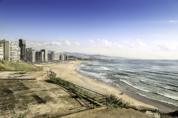 Картинка beyrouth+plage города -+панорамы побережье