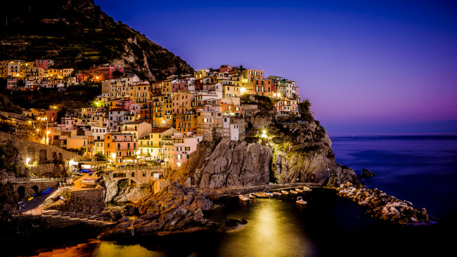 Обои картинки фото manarola, города, амальфийское и лигурийское побережье , италия, простор