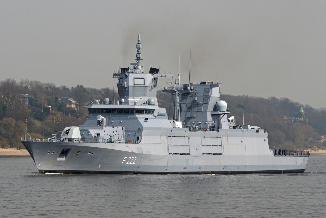 Обои картинки фото fgs baden wuerttemberg f222, корабли, крейсеры,  линкоры,  эсминцы, вмф