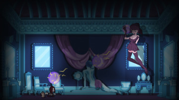 Картинка видео+игры fearmonium девушка шары кукла комната