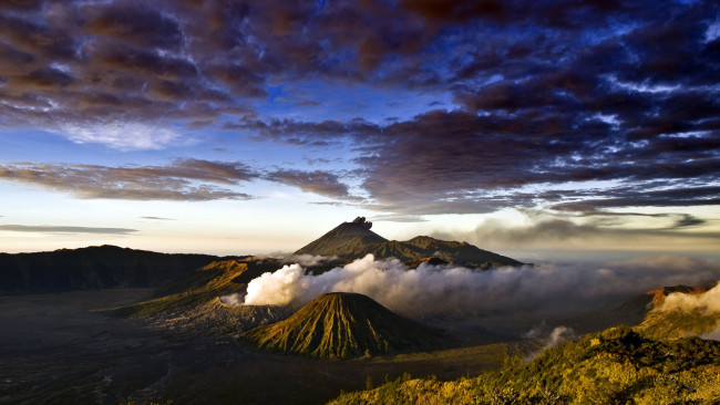 Обои картинки фото природа, горы, вулкан