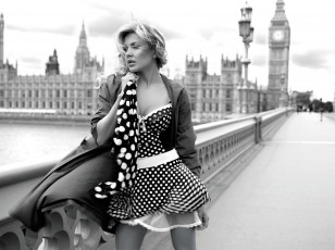 Картинка татьяна+верёвкина девушки чёрно-белая платье лондон татьяна верёвкина мост