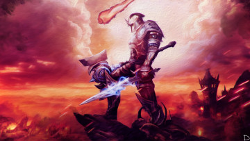 Картинка фэнтези люди оружие рыцарь воин меч доспехи