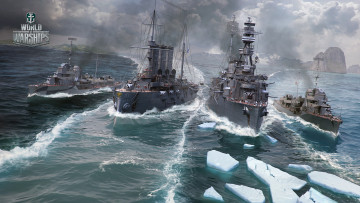 обоя видео игры, world of warships, world, of, warships, онлайн, action, симулятор, мир, кораблей