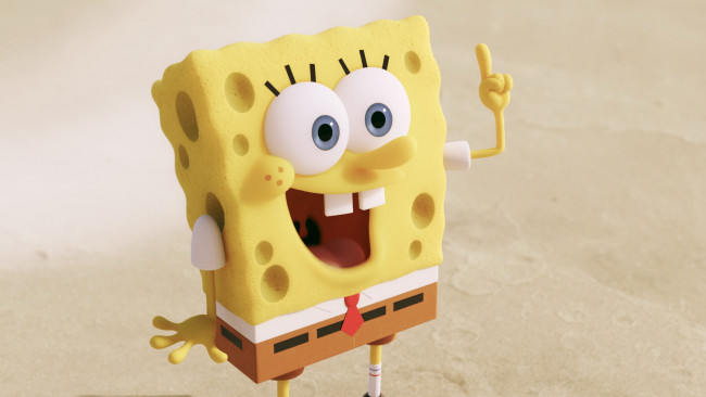 Обои картинки фото кино фильмы, the spongebob movie,  sponge out of water, фон, персонаж