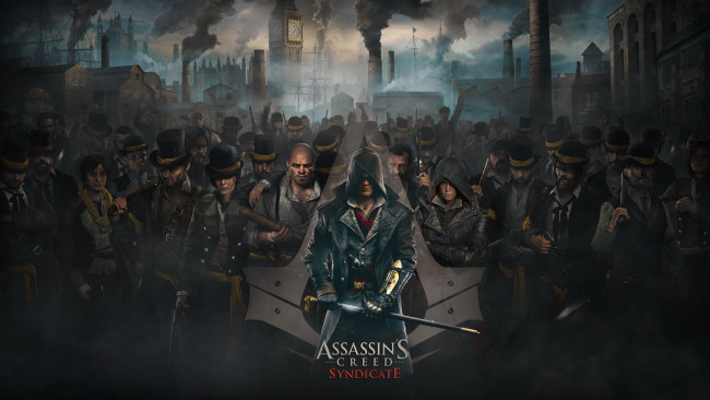 Обои картинки фото видео игры, assassin`s creed,  syndicate, action, syndicate, assassins, creed, синдикат, убийцы, кредо, шутер