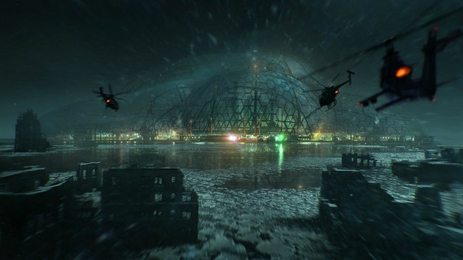 Обои картинки фото видео игры, crysis 3, вертолеты