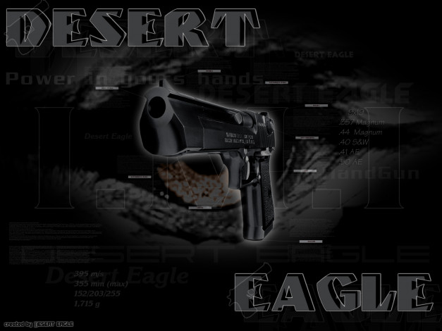 Обои картинки фото desert, eagle, rulezzz, оружие, пистолеты
