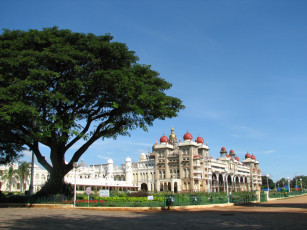 Картинка mysore palace города дворцы замки крепости индия