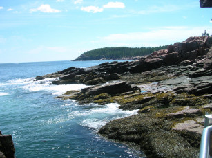 Картинка природа побережье берег волны
