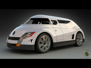 Картинка 2008 hinterland concept by martin aube автомобили 3д