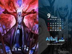 обоя календари, аниме, магия