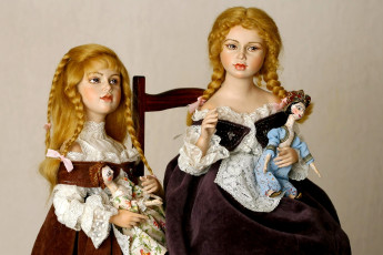 Картинка разное игрушки волосы барышни куклы