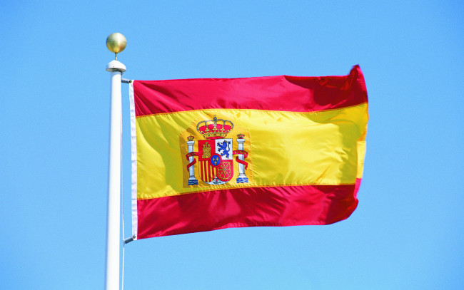 Обои картинки фото разное, флаги, гербы, флаг, испания