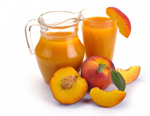 Картинка еда напитки сок персик