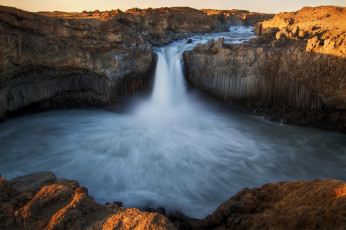 Картинка природа водопады река скалы