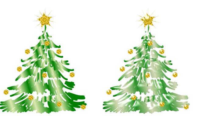Обои картинки фото праздничные, векторная графика , новый год, елки