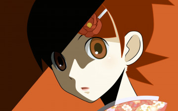 Картинка аниме sayonara+zetsubo+sensei девочка заколка лицо