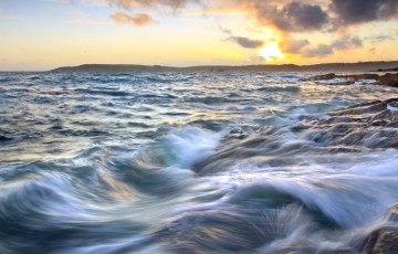 Картинка природа моря океаны вода волны