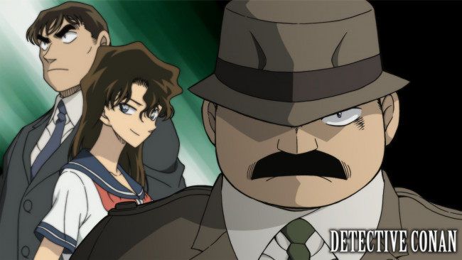 Обои картинки фото аниме, detective conan,  magic kaito, персонажи