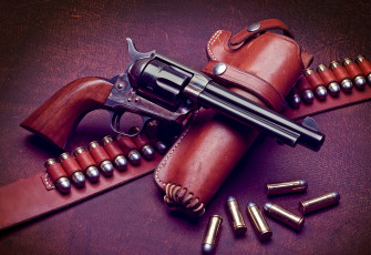Картинка оружие револьверы colt патроны