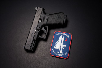 Картинка оружие пистолеты макро фон пистолет glock 19
