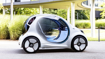 Картинка smart+fortwo+vision+eq+concept+2017 автомобили smart 2017 eq concept vision fortwo