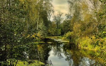 Картинка природа реки озера бусыгин борис осень зауралье река отражение