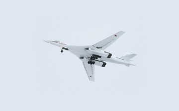 Картинка авиация боевые+самолёты ссср самолет полет лебедь ту 160 небо туполев ввс бомбардировщик россия
