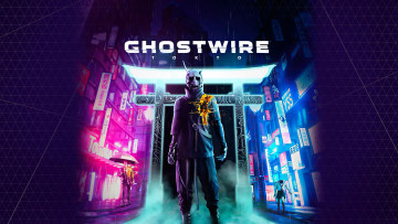 Картинка ghostwire +tokyo видео+игры ---другое ghost wire tokyo palystation-5 pc-games 2021