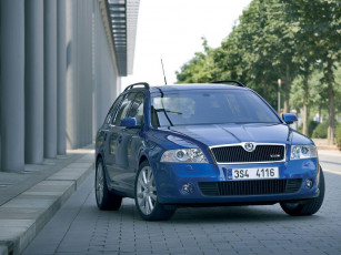 Картинка skoda octavia combi rs автомобили