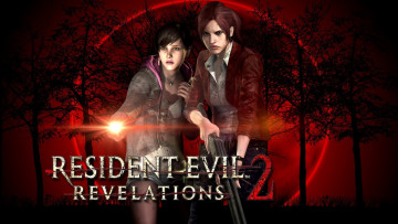 обоя видео игры, resident evil,  revelations 2, оружие, ночь, девушки