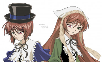 Картинка аниме rozen+maiden персонажи