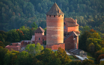 Картинка turaida+castle latvia города -+дворцы +замки +крепости turaida castle