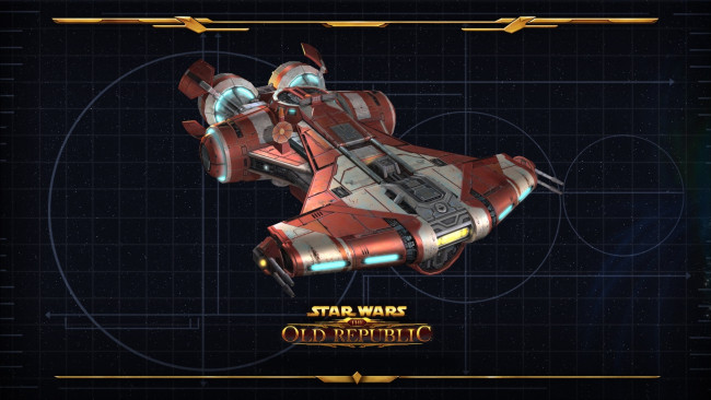 Обои картинки фото видео игры, star wars,  the old republic, корабль