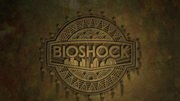 Картинка видео+игры bioshock надпись стена