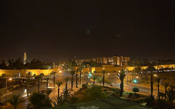 Картинка morocco города огни ночного