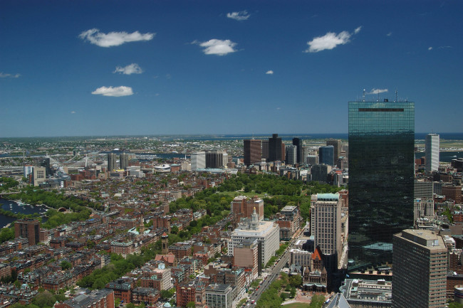 Обои картинки фото boston, города, панорамы