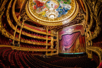 Картинка paris opera интерьер театральные концертные кинозалы париж france франция опера гарнье гранд
