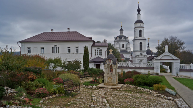 Обои картинки фото города, - православные церкви,  монастыри, монастырь, малоярославец