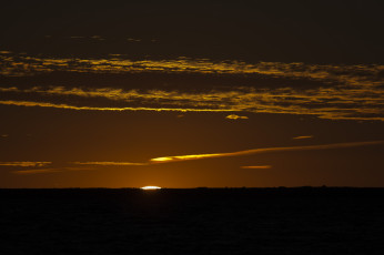 Картинка природа восходы закаты облака небо горизонт закат солнце