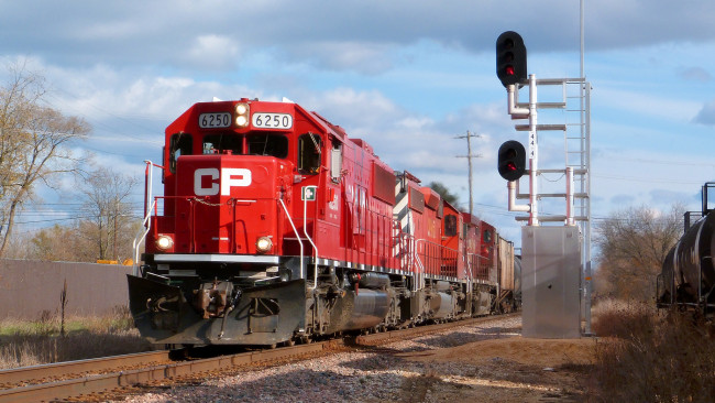 Обои картинки фото техника, поезда, железная, дорога, локомотив, состав